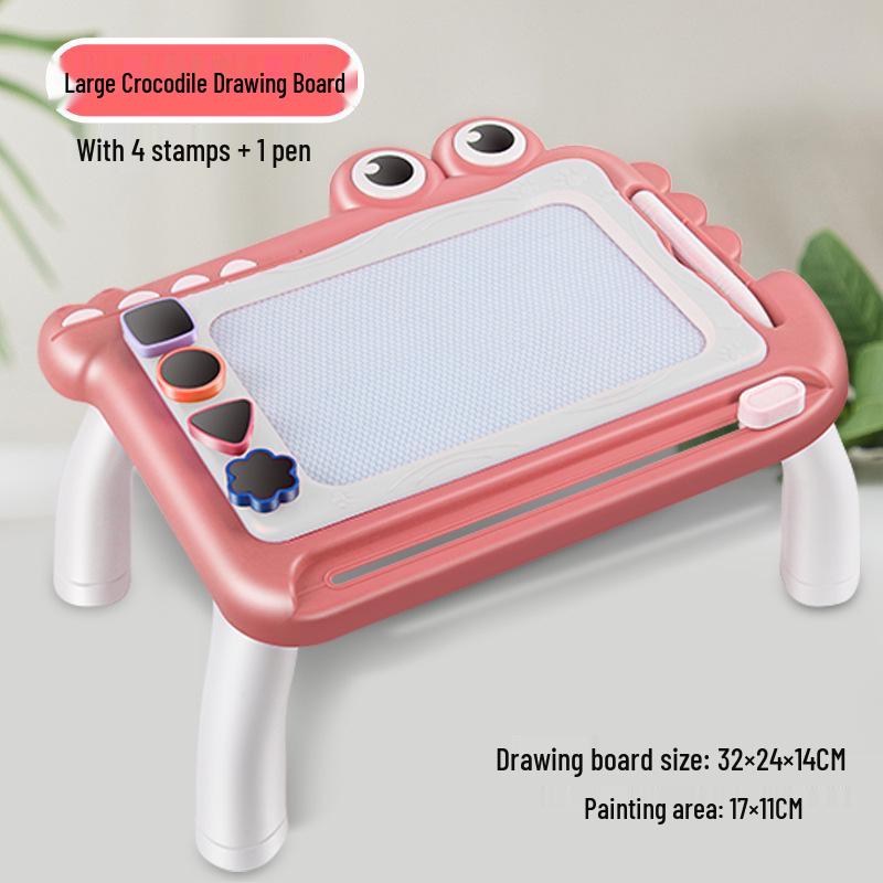 Magnetic Drawing Board for Toddlers 0-3 Years | Hand-Painted Educational Toy for Learning & Creativity