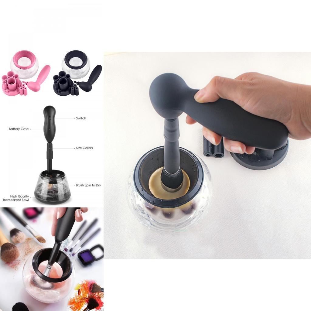 Auto Cleaning Washing Tool For Makeup Brushes Get A Deep Clean With Ease