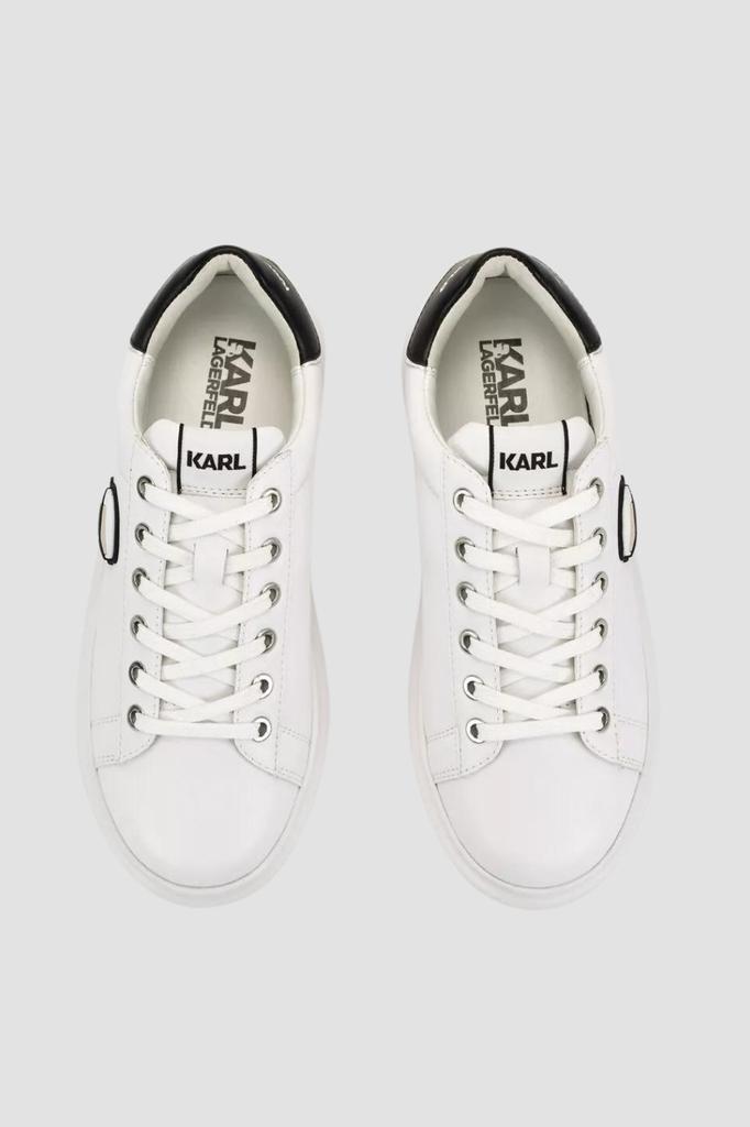 Karl Lagerfeld Albe Sneakers Femei Piele Kapri Nft Lo Dantelă 37