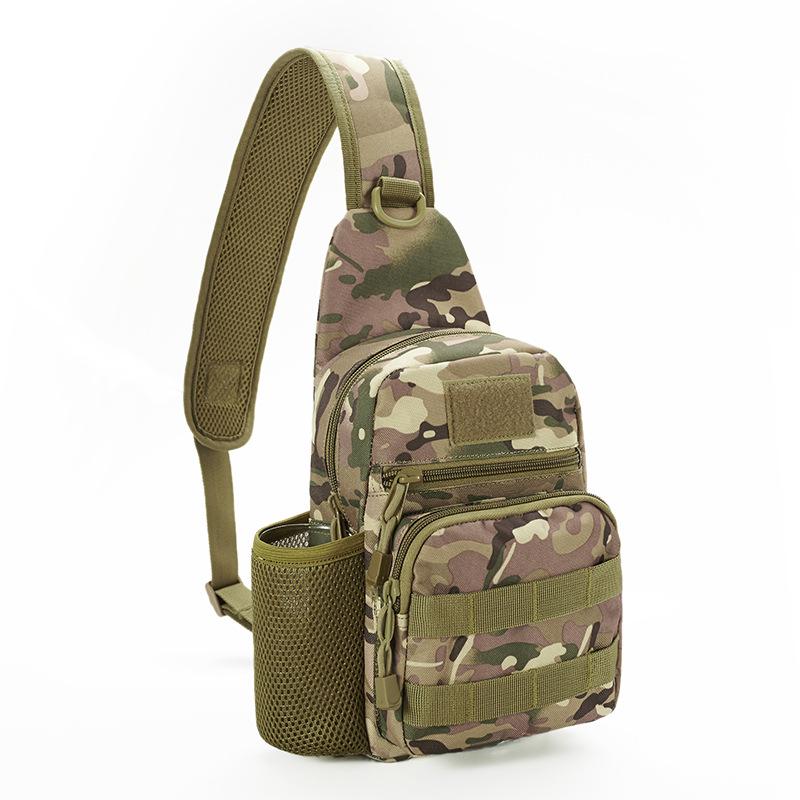 Men's Multi-Functional Tactical Crossbody Chest and Shoulder Bag for Outdoor and Cycling