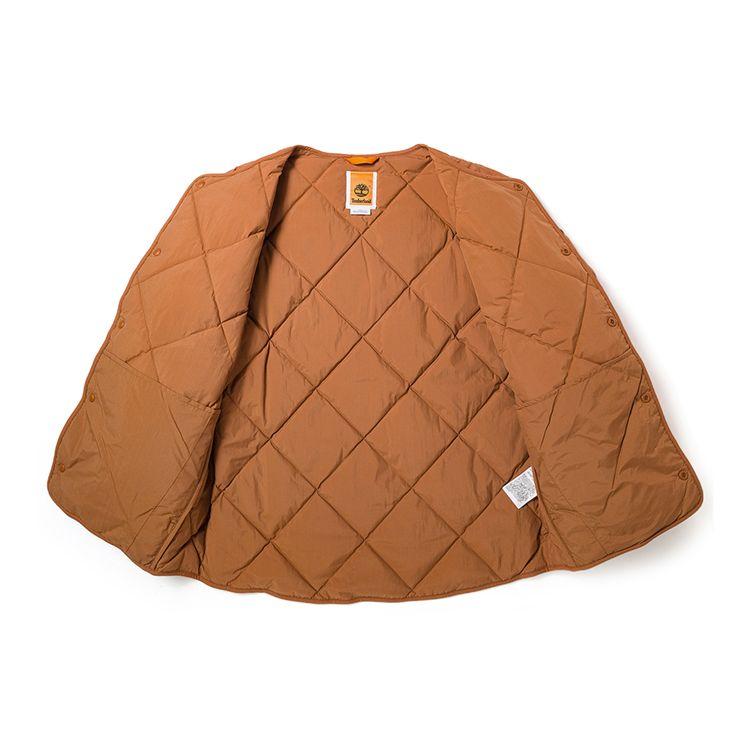 Timberland Solid Color Outdoor Casual Warm Down Jacket Men Jackets Medium-Brown A6G6D-K43