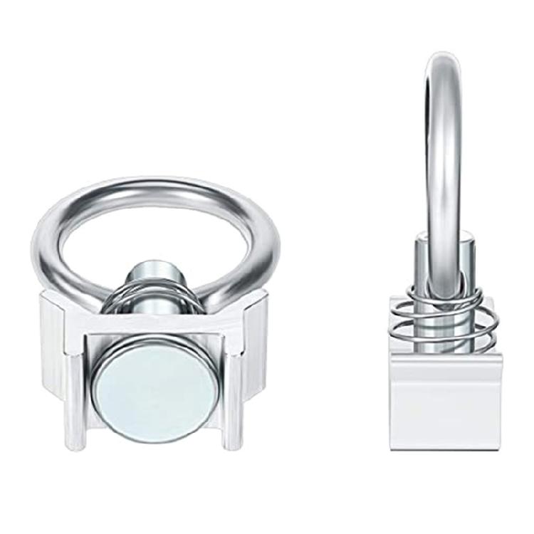 Single Stud Fitting with Stainless Steel Ring for L-Track/Airline Track