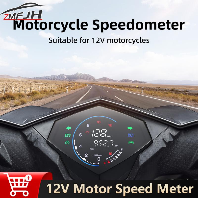 Digtital Motorcycle Speedometer LCD Instrument RPM Tachometer Odometer Turn Signal For Yamaha Mio125 MIO i125 Mio110 Mio M3