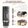 Portable Wireless Italian Espresso Capsule Coffee Machine for Cars - Automatic Heating