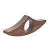 Wooden Book Page Holder Ergonomic Thumb Ring Portable Lightweight Book Page Folder Reading Comfort Accessory