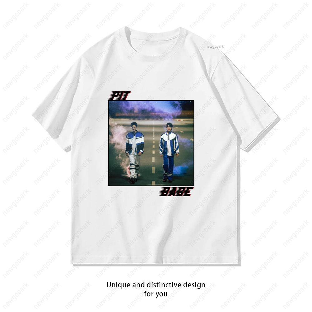 Pit Babe Tshirt PitBabeTheSeries Woman Graphic T Shirts Thai TV Series about Car Racing and Samesex Love Shortsleev Cotton Tee
