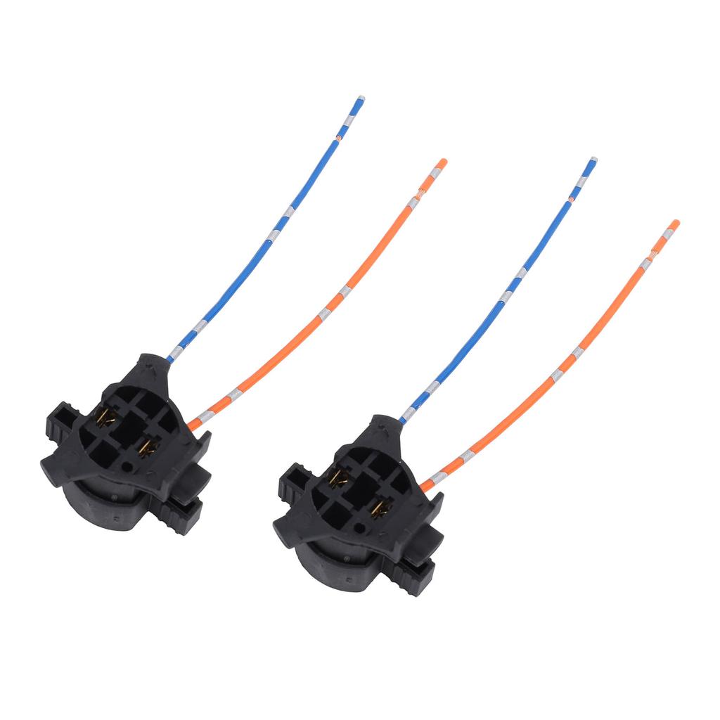 2 Stück Scheinwerfer H7 Sockelstecker DC12 bis 24V H7 Scheinwerferanschluss-Adapter Kabelbaum Ersatz für Sorento