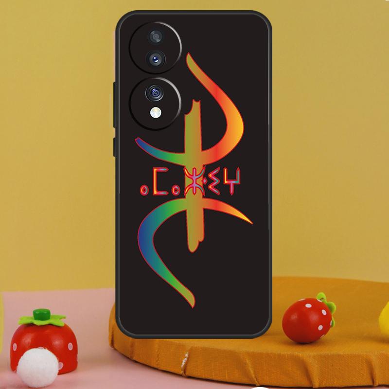 Amazigh Berber Symbol Case For Honor 200 Magic 5 6 Pro X9c X9a X8a X7a X6a X7 X8 X9 X8b X9b 50 70 90 Lite Cover