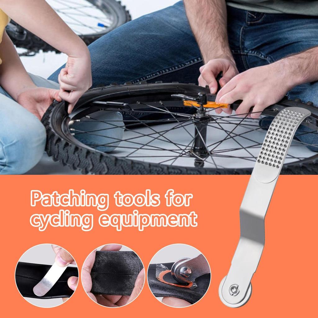 Bike Tire Repair File Bicycle Patch Grater Protector Repair Tools Rubbing File For Car Motorcycle General Use Bike Inner Fitting