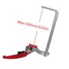 Allsome 2PCS 160x60mm Quick Guide Rail Clamp Carpenter F Clamp Quick Clamping For MFT and Guide Rail System Hand Tool