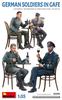 MiniArt Scale German Soldier In a Cafe of Plastic Model Kit MA35396 1/35 (Set 4)