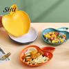 Modern Serving Plate Fruit Shape Dish Sauce Vinegar Holder Food Grade Multi-functional Dumpling Cold Dishwasher Safe Tray Dishes Snack Dessert