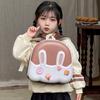 Innovative Style Eggshell Toddler Backpack With Cute Rabbit Design For Everyday Use