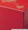 Outdoor Lunch Box Made In 3 Irodori Flower X X J-kitchens (Lunch Box) Japan, Tiers, 6.5 Inches, (Red Cart), 19.5cm 19.5cm 16.5cm
