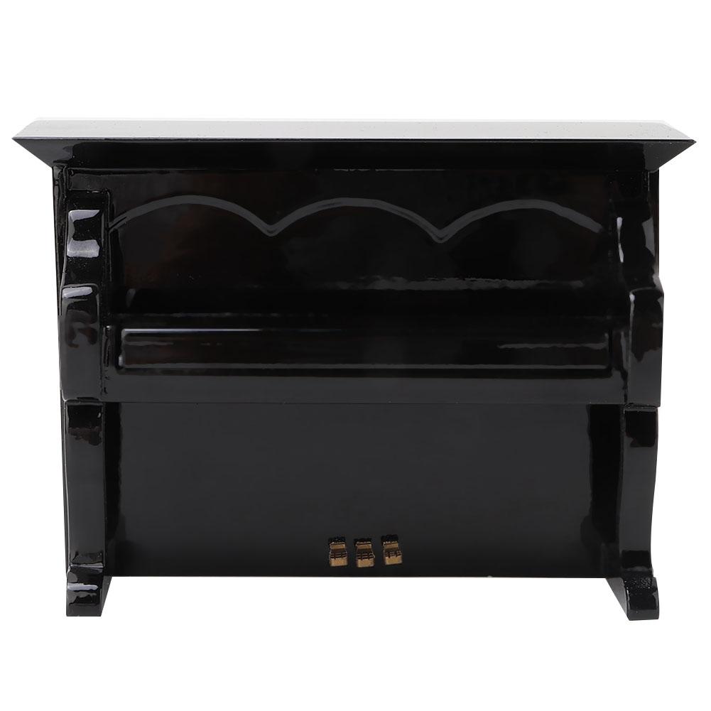 Miniature Wooden Piano Model Musical Instrument Model Musical Gifts Home Decor Ornaments