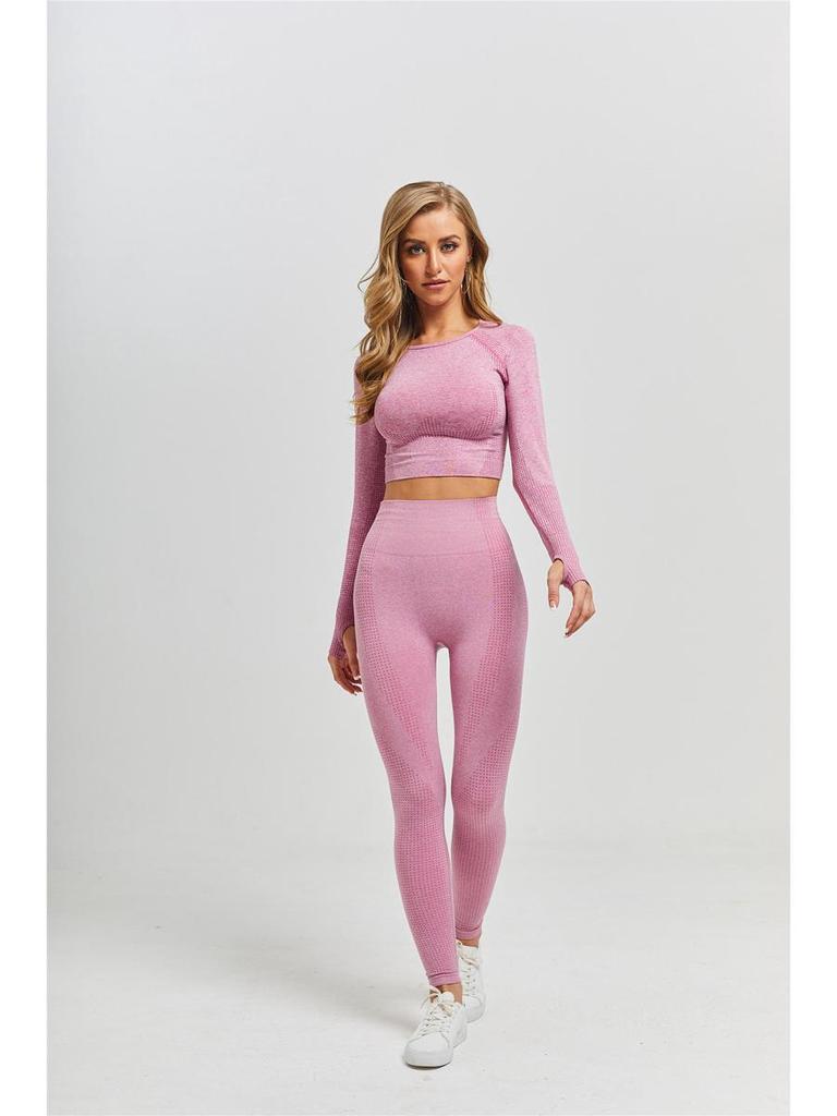 Seamless Women's Yoga Set: 2/3/5PCS Workout Sportswear