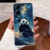 Jelly Casing For Xiaomi POCO X7 PRO 5G/Redmi Turbo 4 5G Clear Silicone Soft TPU Back Cover Cute Cat Rabbit Heart Protective Case