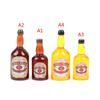 10Pcs Mini Wine Bottles Model Dollhouse Miniature 1:12 For Doll House Decoration