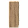 Drawer Chest Artisan Oak 66 x 34.5 x 87 cm Particleboard