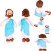 Soft And Cuddly Jesus Plush Doll Ornament For Christmas And Religious Decor