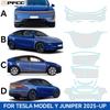 For Tesla Model Y Juniper 2025 2026 Paint Protection Film Self-Healing Bra PPF Body Sticker Accessories Anti-Scratch Resistant