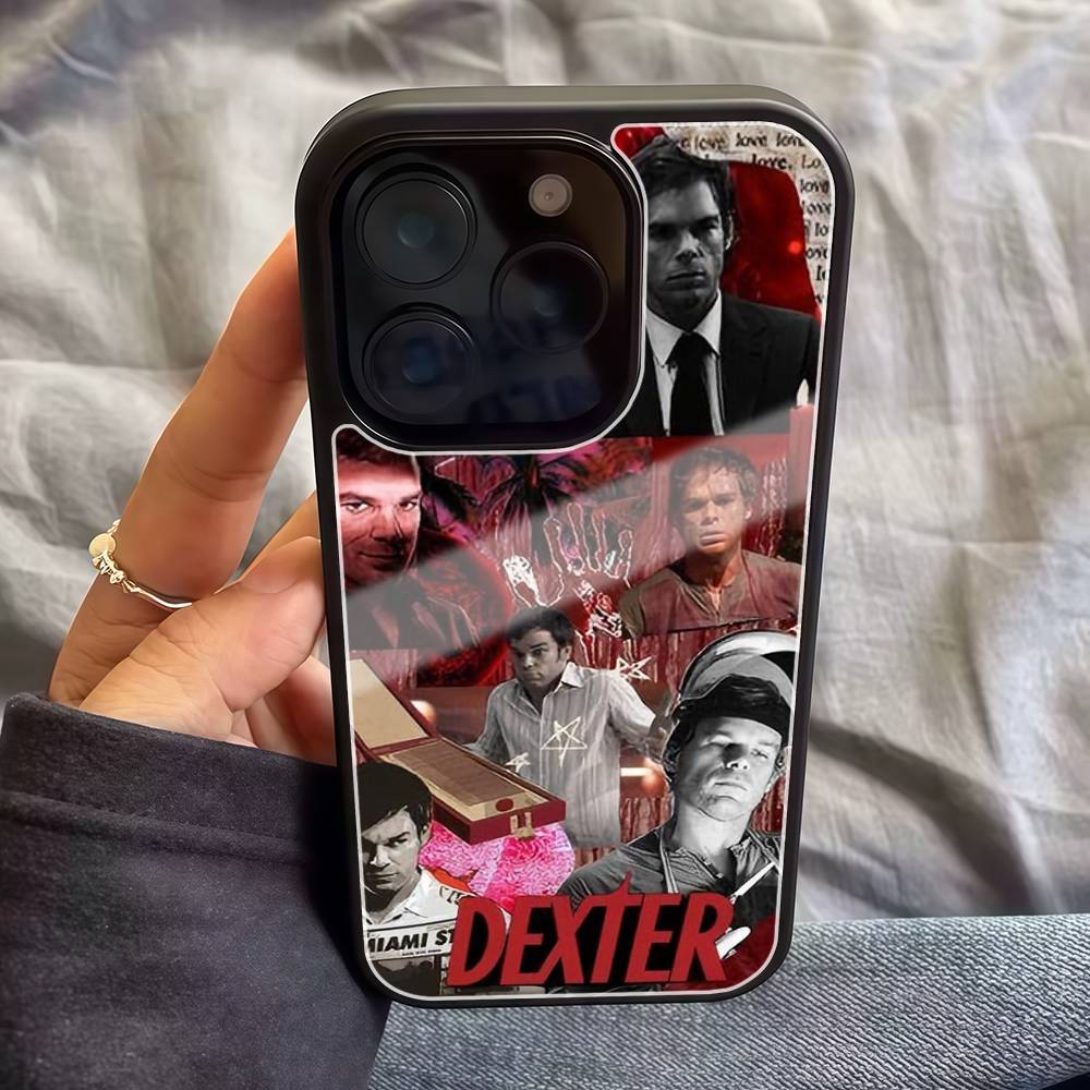 D-Dexter M-Morgan Phone Case Silicone PC+TPU For For IPhone 11 12 13 14 15 16 Plus 17 Pro Max Cover