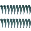 10pcs Versatile Design Lawn Mower Blade Plastic Trimmer Blade Garden Maintenance