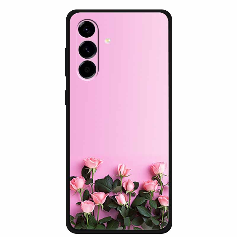 For Samsung Galaxy A56 Case Luxury Wolf Lion TPU Silicone Soft Back Cover for Samsung Galaxy A36 A26 5G Shockproof Bag Printed