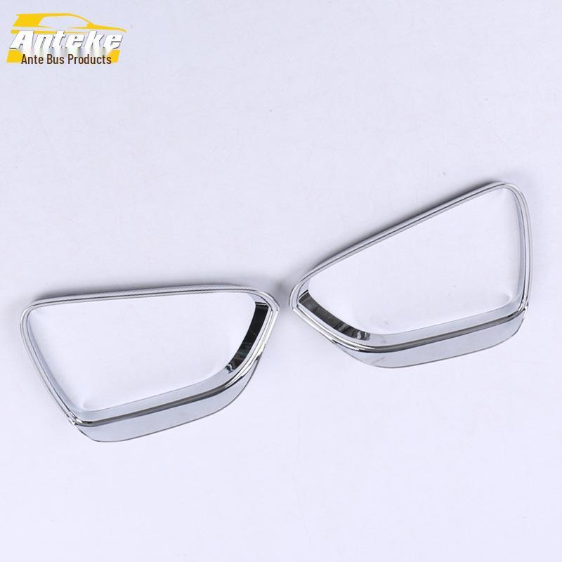 19 Model 3 Rearview Mirror Rain Guard & Bright Ring Shield