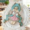 Netoxická Anime Brož s Motivem Hatsune Miku Virtuální Idol První Zvuk Kovový Odznak Japonské Roztomilé Školní Tašky Doplňky