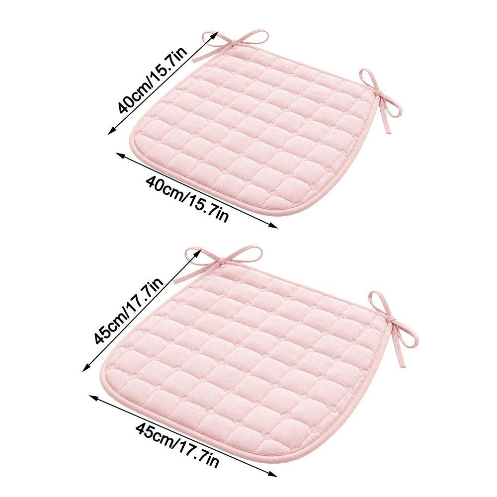 45x45cm Dining Chair Pad Soft Padding Tie On Cushion New Chair Seat Cushion Kitchen Chairs