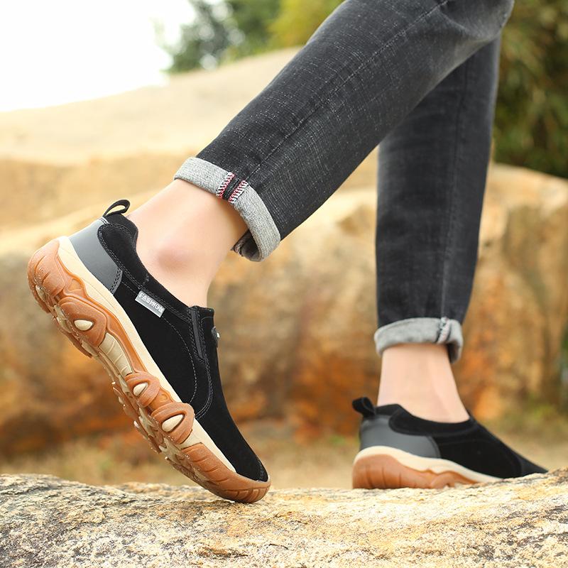 Men's Autumn and Winter Low-top Hiking Shoes Snow Outdoor Hiking Shoes