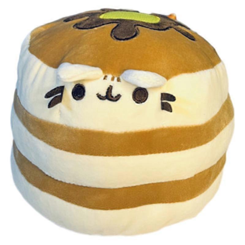 Fat Ji Cat Gray Cat Cat Hamburger Cat Cake Doll Plush Toy Doll Doll Catcher Doll