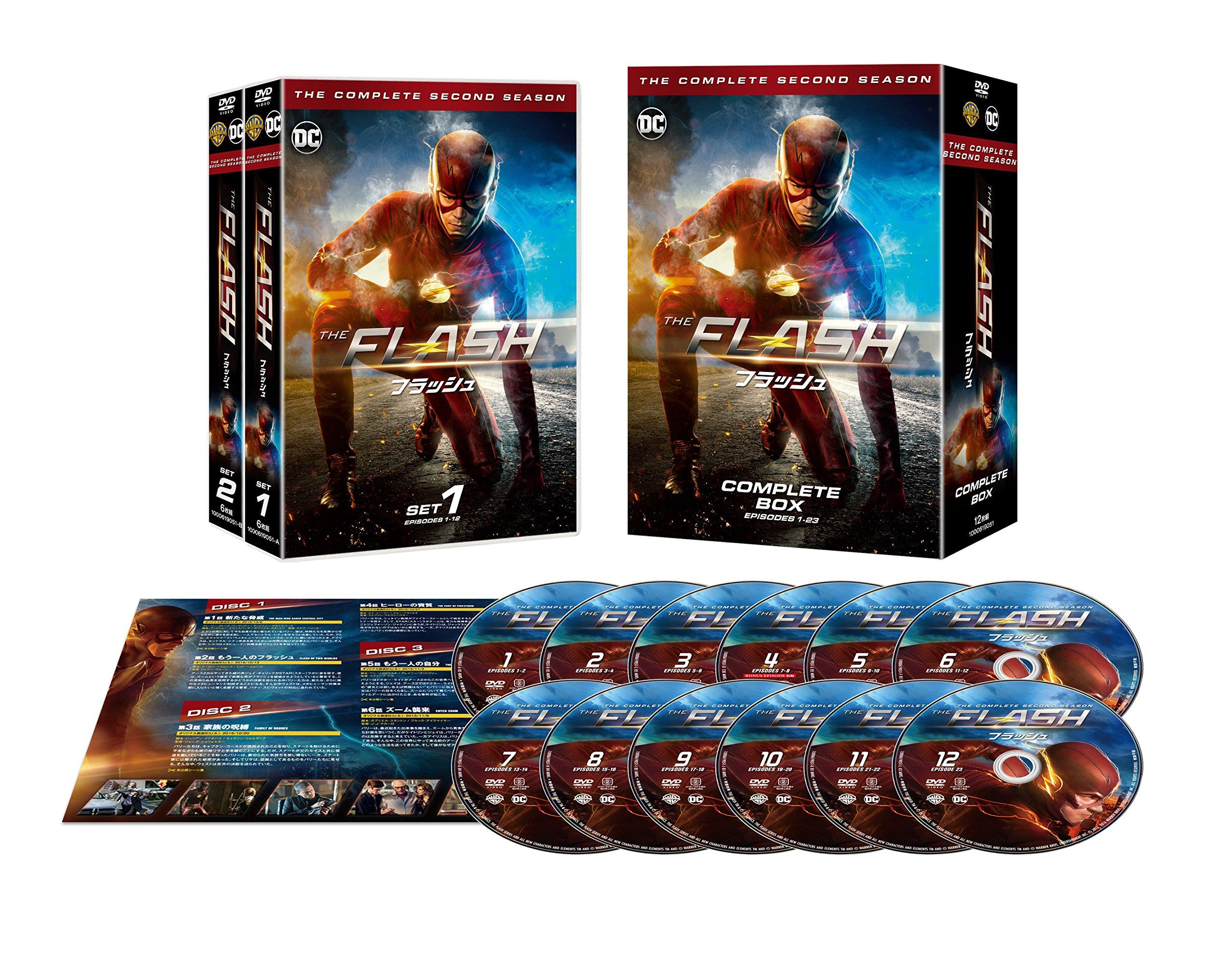 

THE FLASH The Flash Complete Box Set / Second Season (12 Discs) [DVD]