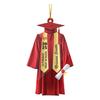 Graduation Ornament 2D Acrylic Gown And Stole Hanging Decoration Class of 2025 Souvenir Gift for High School College University Graduate