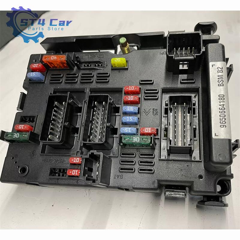 Car 9650664180 BSM B2 Fuse Box Assembly For Peugeot 307 406 807 206 Citroen C3 C5 C8 Xsara 1999-2012 9657608880 6500Y1