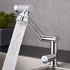 Stainless Steel Wall Mounted Faucet 360° Rotation Single Cold Water Tap  Sink Mounting