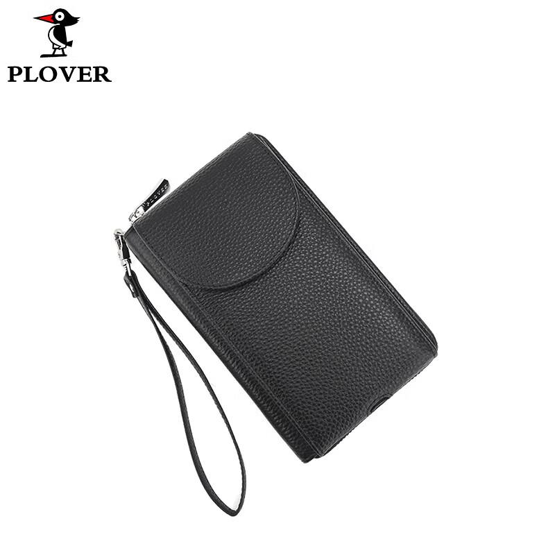 PLOVER Genuine Leather Phone Wallet