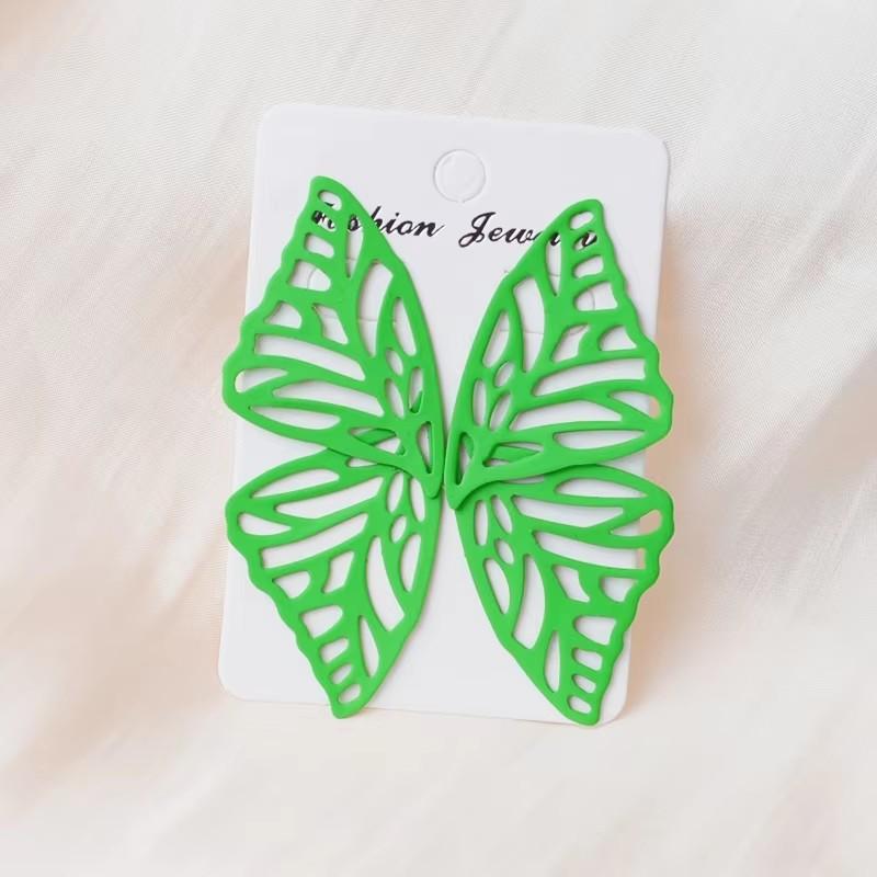 Cercei lungi cu cristale verzi pentru femei, cu pandantive în formă de floare, imitație zirconiu, cercei cu frunze metalice, cadou pentru petrecere