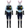 Les nouveaux vêtements de cos sont vraiment tournés dans la ville folle des animaux cos judy judy lapin cosplay vêtements anthropomorphes ensemble complet de bandes dessinées