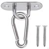 Pad Eye Plate Ceiling Hook Sturdy Hammock Mount Easy Install Portable Marine Hardware Staple