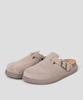 (Men) Cork Clog Chunky Sole Sandals Yellowish Brown (Hh54K1C71B)