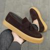 Mocasines de Verano 2026 para Hombre de Talla Grande, Transpirables, Estilo Británico - Zapatos Casuales de Moda para Conducir