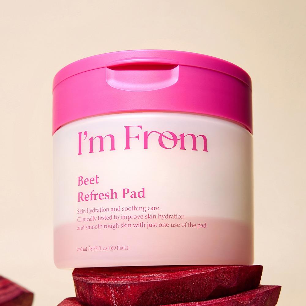 I'm From Beet Refresh Pad Hydrating Smoothing 260ml 60pcs