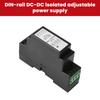 DIN Rail Mounted Adjustable Power Supply Module 12-24V Input 0-24V Output Isolated Design Supports Modbus Communication RS485