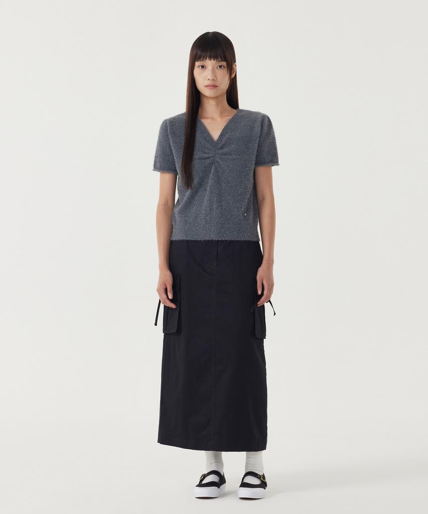 COVERNAT WOMAN Cargo Skirt Black