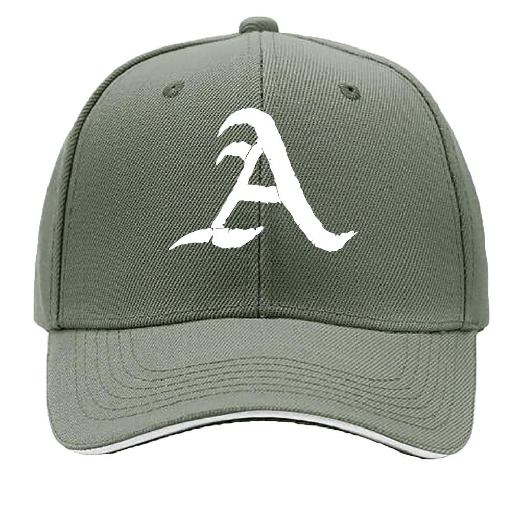 Adjustable Snapback Baseball Cap with Stylish Letter A  Vintage Black Curved Brim for  Ideal Fo Sandwich Baseball Cap