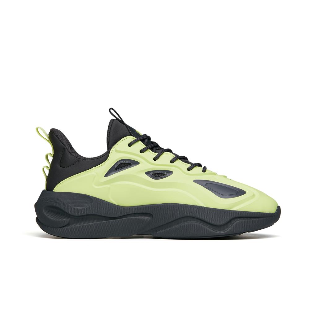 Anta Chao Bai 2.0 Low Top Sports Casual Shoes Men Sneakers Green Gray 112218840-5