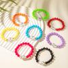 Summer New Colorful Multi Piece Pearl Acrylic Beaded Bracelet, Women's Jewelry Creative Personalized Bracelet