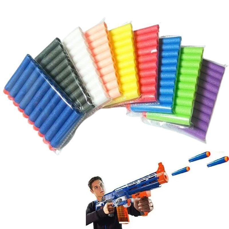 Hollow Head Soft Bullet Universal Type Toy Accessories Multiple Colors Toy Fun